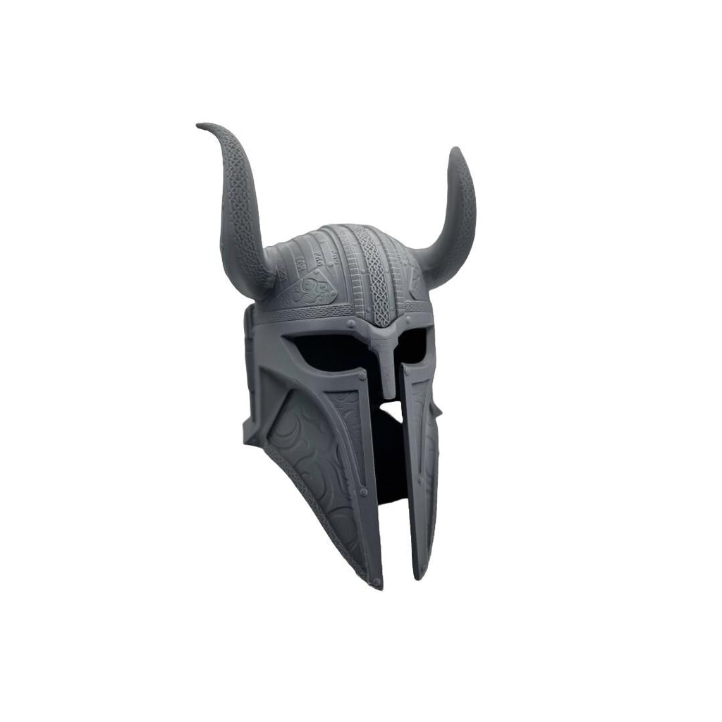 Custom Mandalorian Armorer Blacksmith Horned Helmet