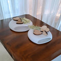 River Stones – Design Trays Inspired by Nature For Desk Organizing Minimalist Decor 2 Pcs
