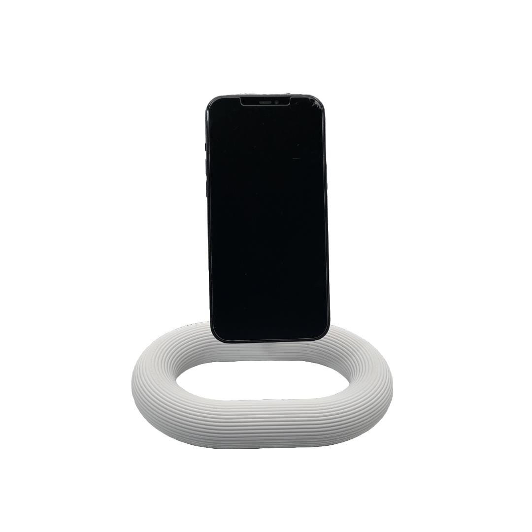 Modern MagSafe Phone Stand Charger: PET-G Aura Desk Stand