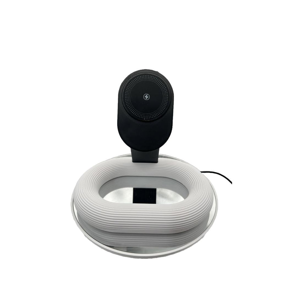Modern MagSafe Phone Stand Charger: PET-G Aura Desk Stand