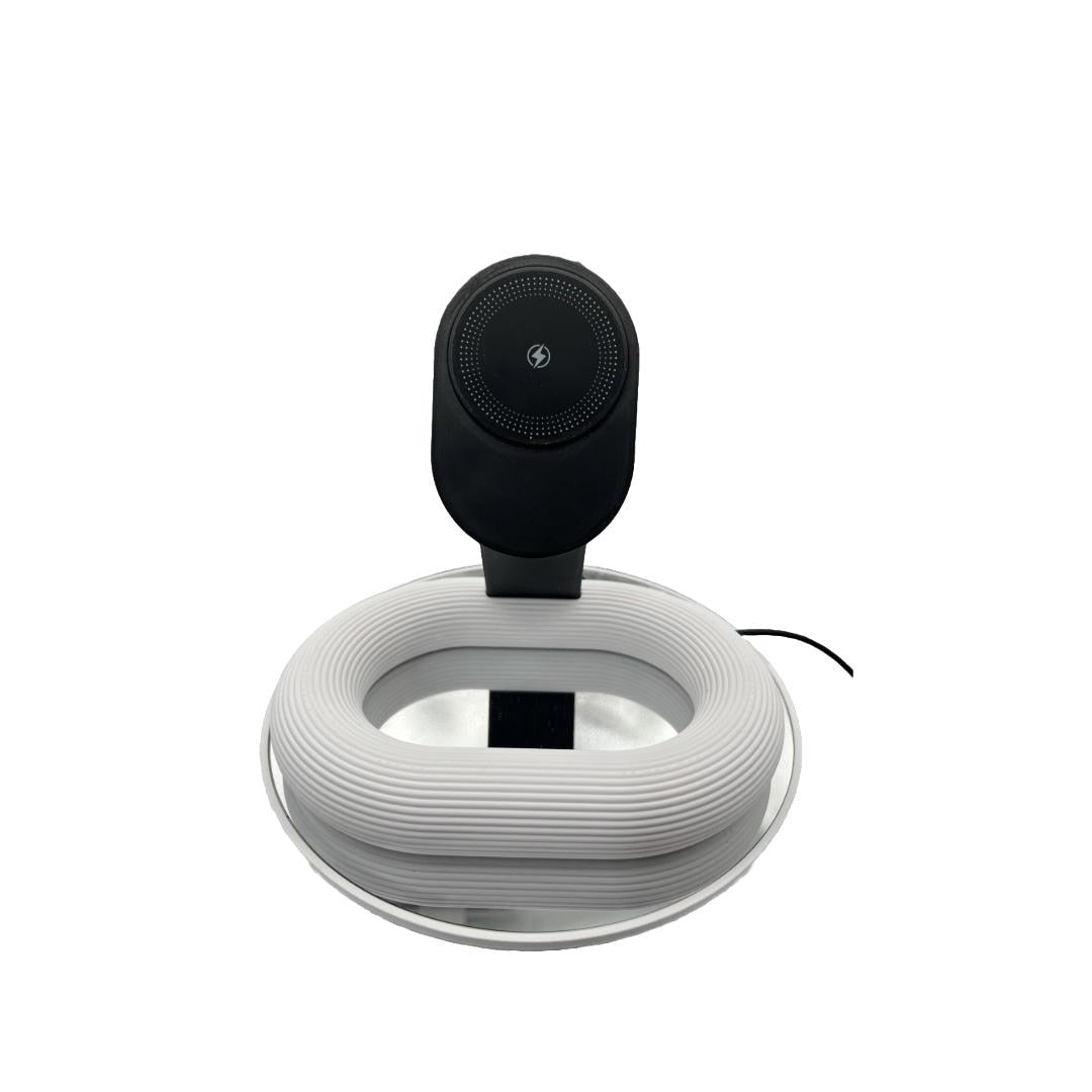 Modern MagSafe Phone Stand Charger: PET-G Aura Desk Stand