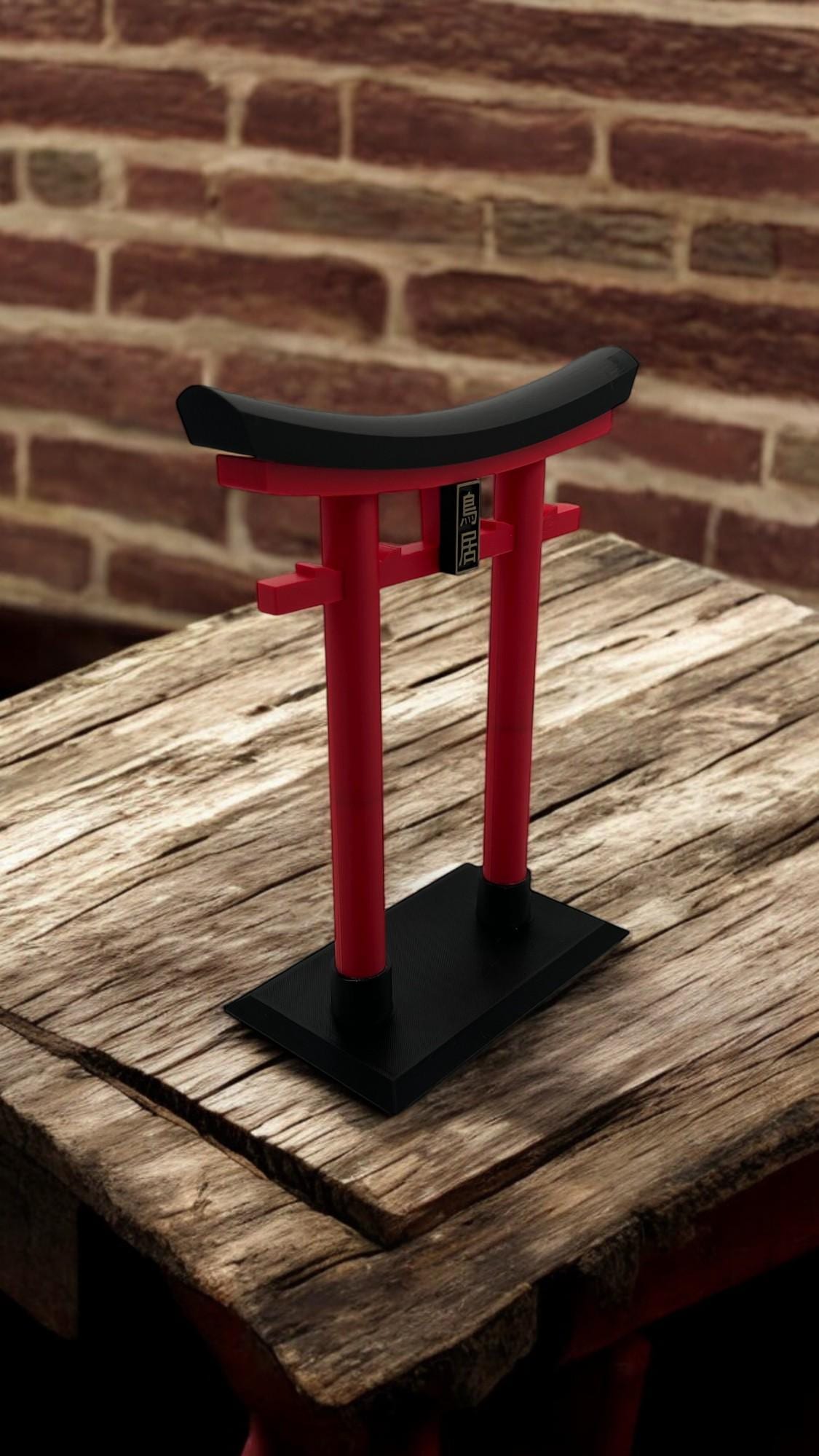 Torii Gate Headset Stand: Japanese-Inspired 3D Printed Gaming Accessory
