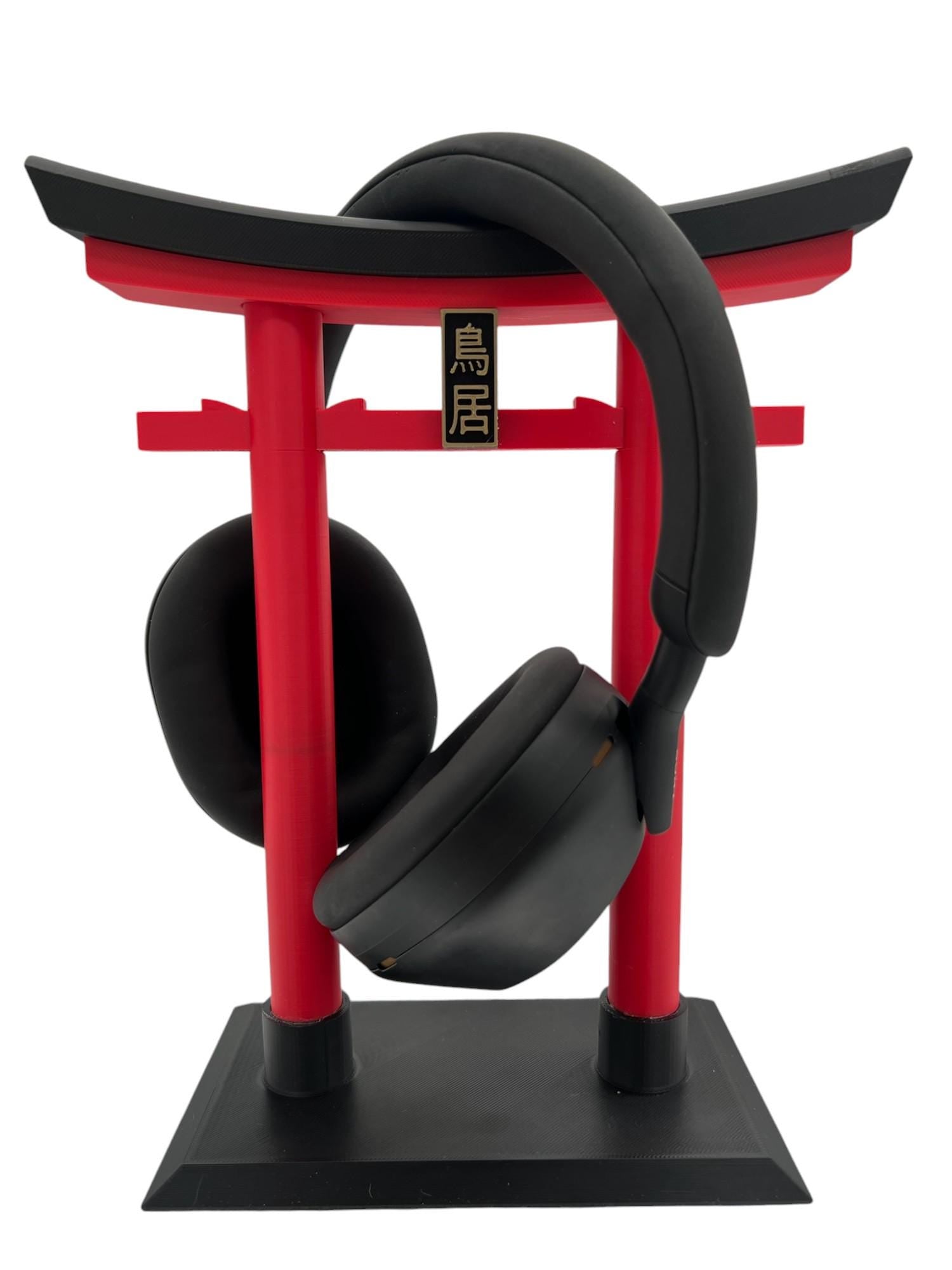 Torii Gate Headset Stand: Japanese-Inspired 3D Printed Gaming Accessory