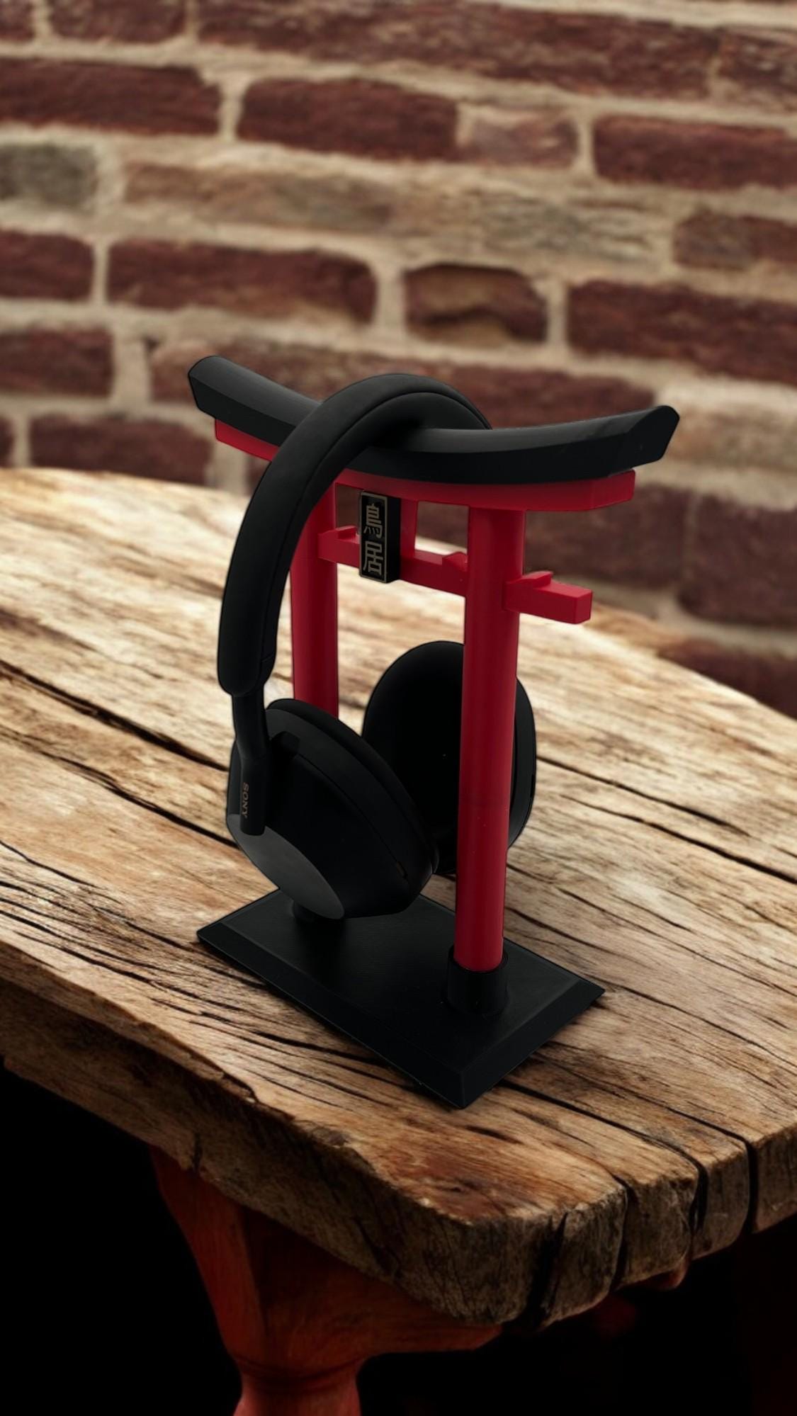 Torii Gate Headset Stand: Japanese-Inspired 3D Printed Gaming Accessory