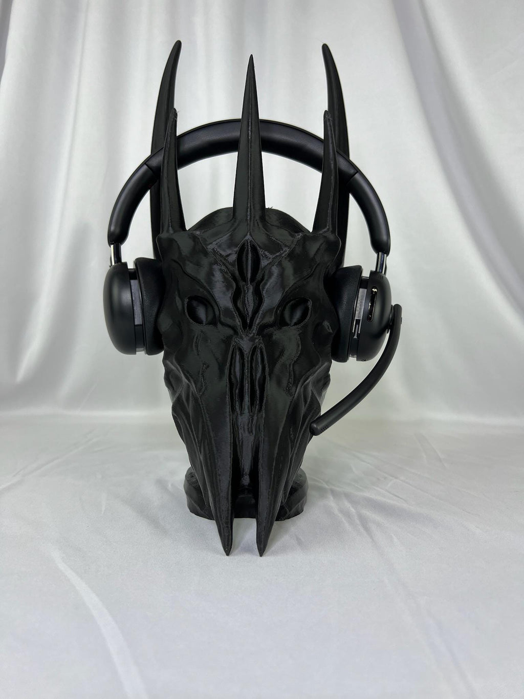Sauron Headphone Stand: Lord of the Rings Desk Decor (16 Inches Tall)