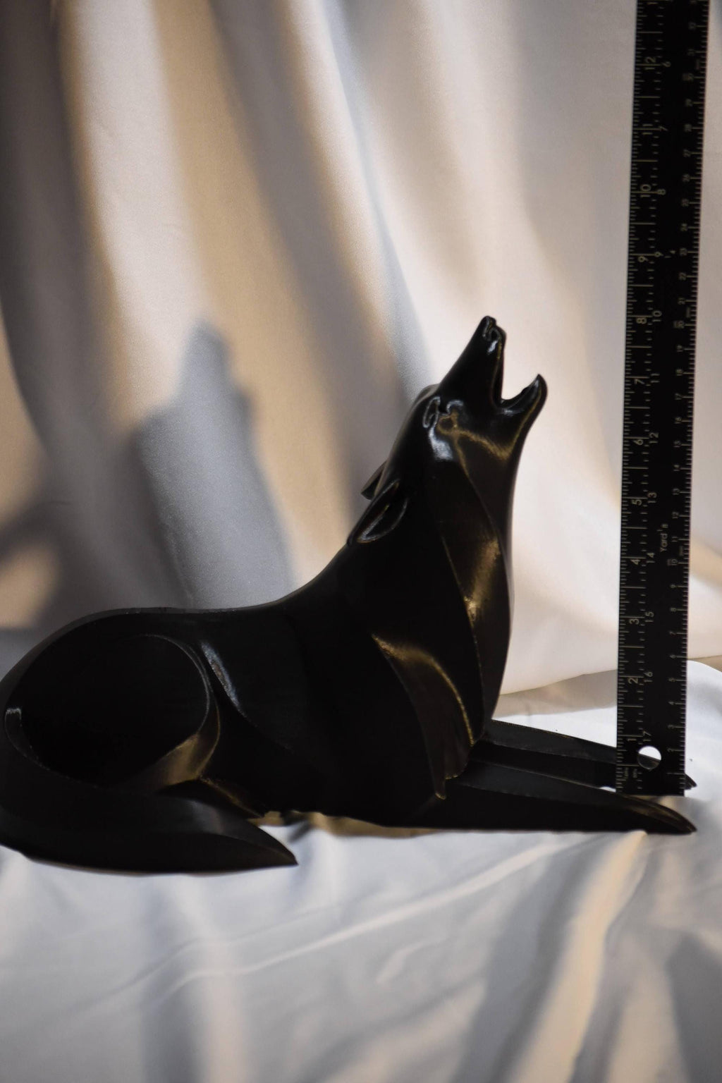 Wolves - The Mega Geometric Wolf Statues || 12" Tall Modern Geometric Minimalist Wolf Statue || Multiple Versions Available