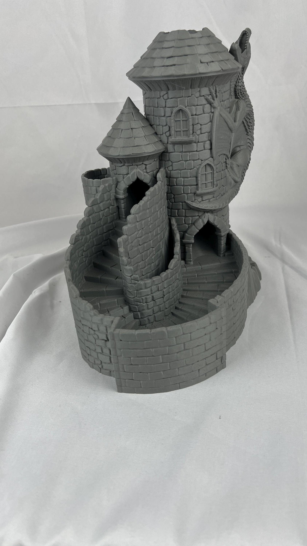The Dragon's Keep | 3D Printed Dice Tower for DnD | Gift for Dungeon Master