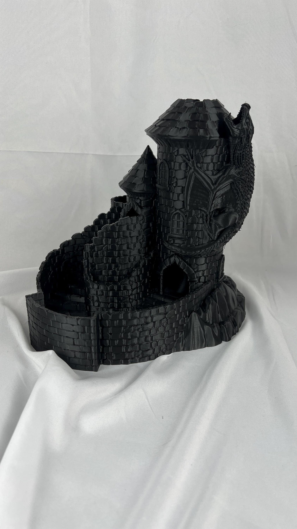 The Dragon's Keep | 3D Printed Dice Tower for DnD | Gift for Dungeon Master