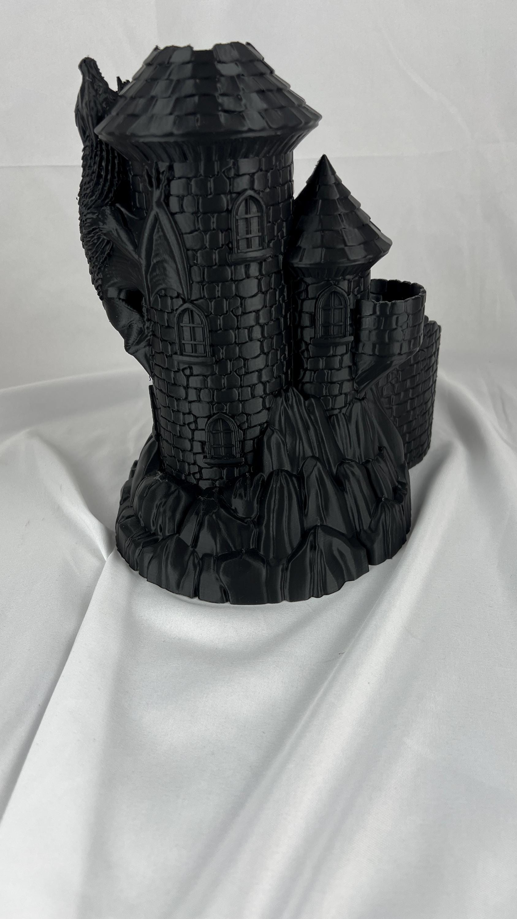 The Dragon's Keep | 3D Printed Dice Tower for DnD | Gift for Dungeon Master