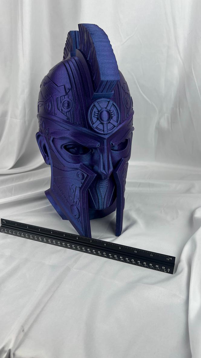 Cyberspartan Headphone Stand: 14" 3D Printed Gamer Headset Holder